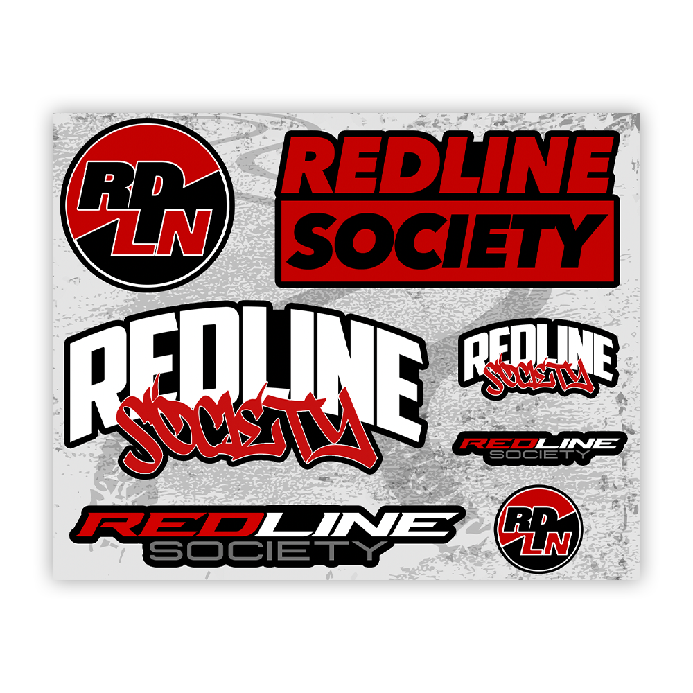 Redline sticker on sale