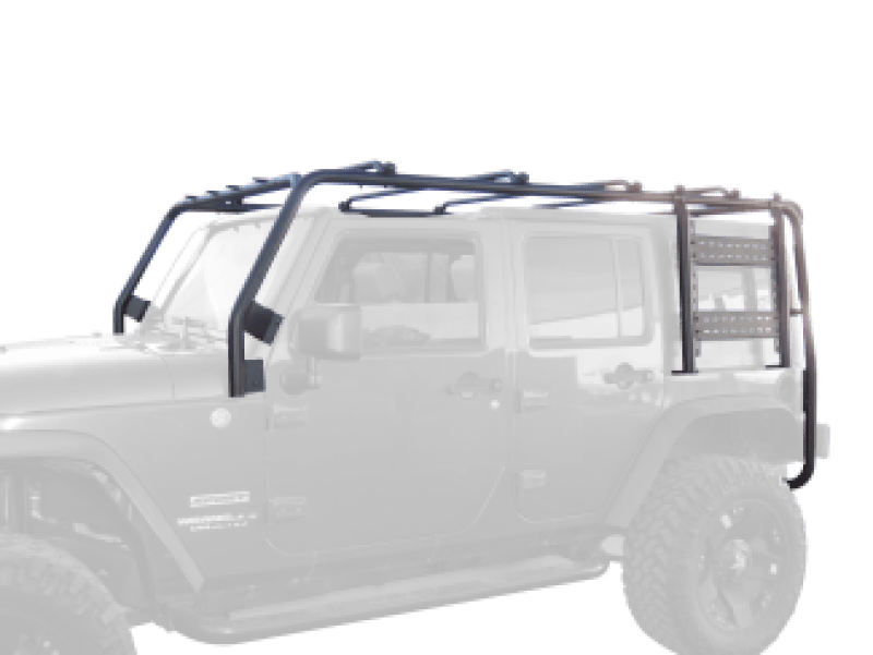Body Armor 4x4 07-18 Jeep Wrangler JK 2/4dr Roof Rack Front/Rear Frame Kit