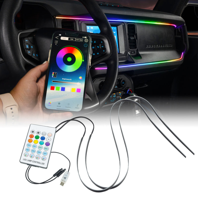 Oracle 21-25 Ford Bronco ColorSHIFT LED Interior Dash Board Kit