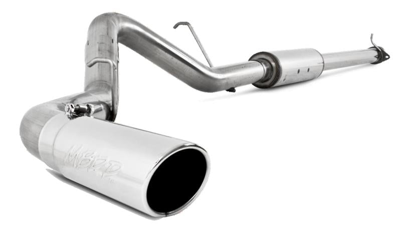 MBRP 11-19 Chevy/GMC 2500HD PU 6.0L V8 Single Side Exit T409 Cat Back Perf Exhaust