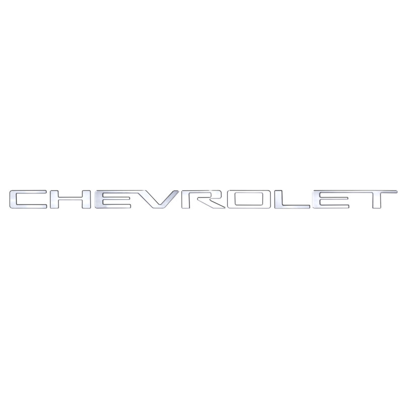 Putco 2020 Chevy Silv 2500/3500 - SS Tailgate Letters CHEVROLET - Stamped Version Chevrolet Letters