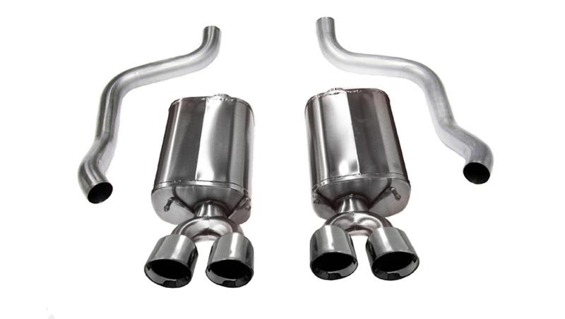 Corsa 2017-2024 Chevrolet Camaro SS 6.2L V8 2.75in Black Xtreme Axle-Back Exhaust