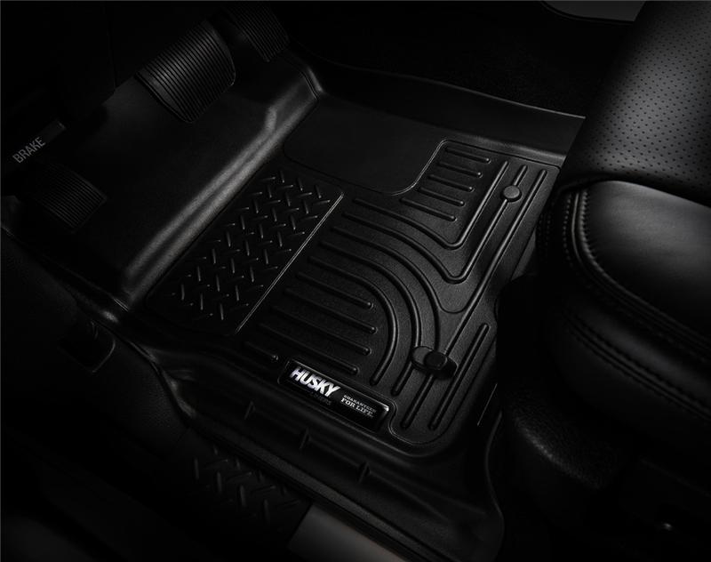 Husky Liners 14 Chevrolet Silverado/GMC Sierra WeatherBeater Tan Front & 2nd Seat Floor Liners