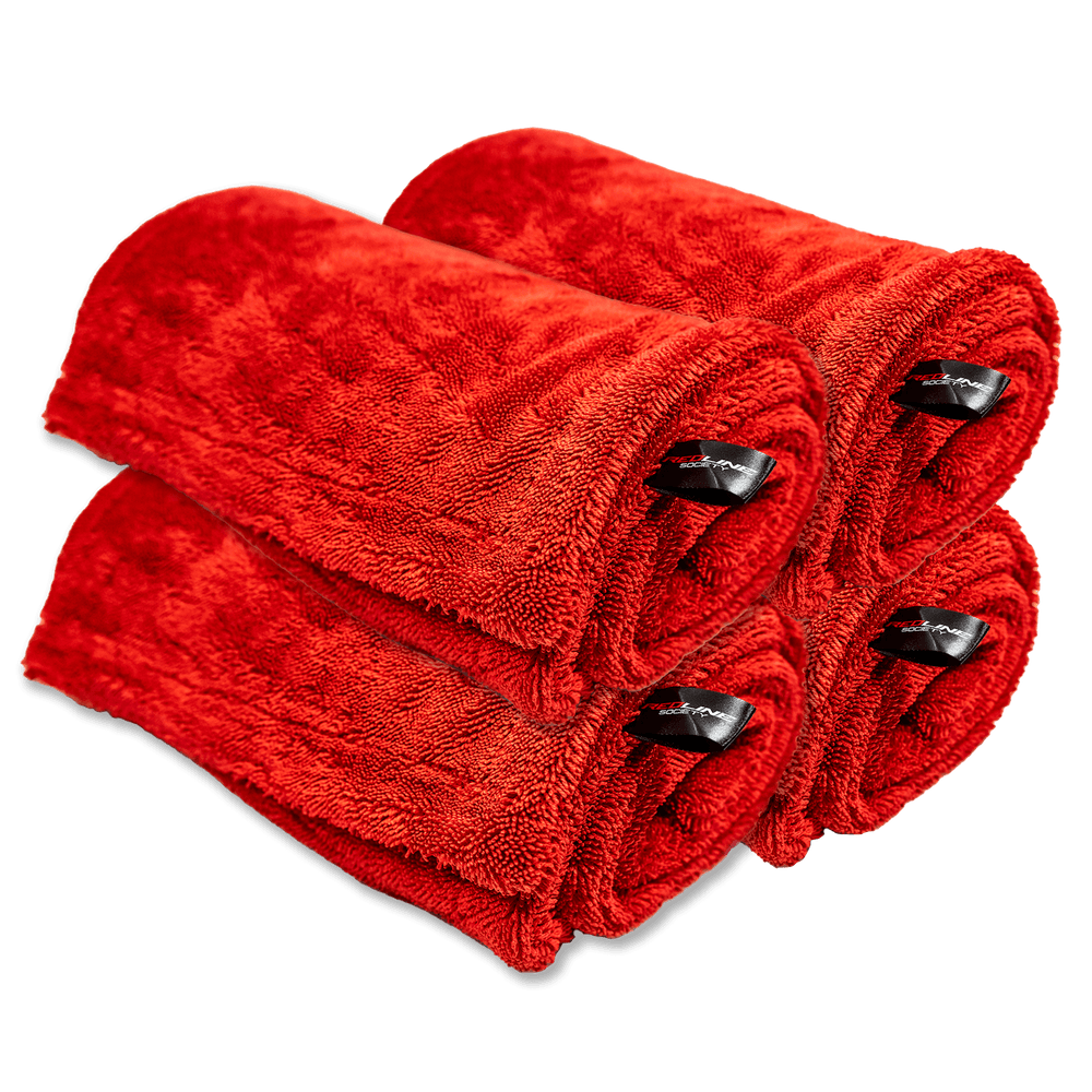 Redline XL Twisted-Loop Drying Towel - 4 Pack