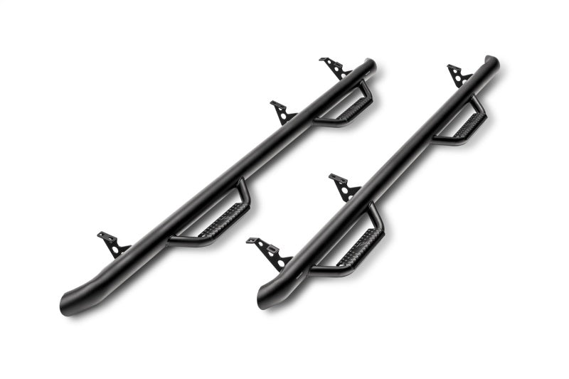 N-Fab Nerf Step 16-17 Toyota Tacoma Double Cab 6ft Bed - Tex. Black - W2W - 3in