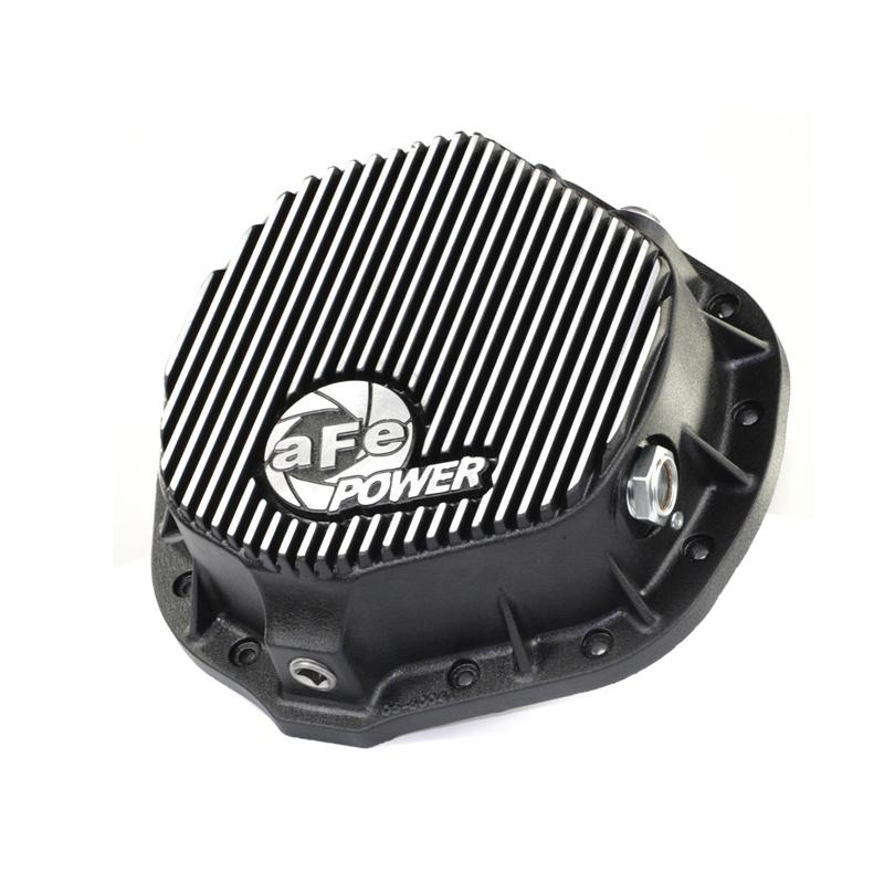 aFe Rear Differential Cover (Raw; Street Series); Dodge Diesel Trucks 94-02 L6-5.9L (td)