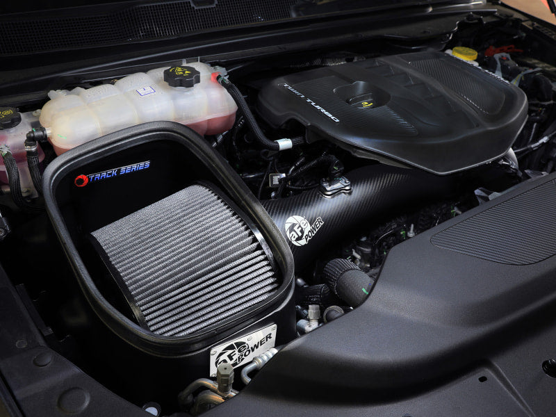 aFe 2025+ Dodge Ram 1500 RHO Track Series Carbon Fiber Cold Air Intake System w/ Pro Dry S