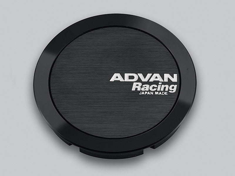 Advan Full Flat 63mm Center Cap - Black
