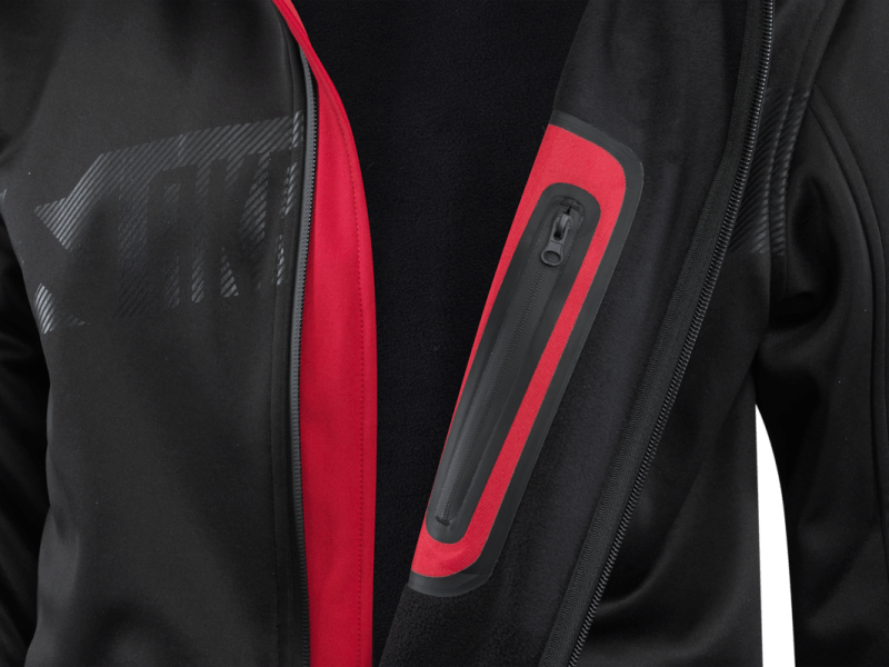 Akrapovic Mens Corpo Softshell Jacket Black - L