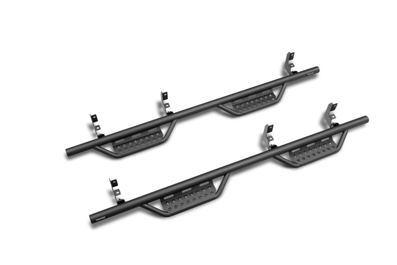 N-Fab RS Nerf Step 05-15 Toyota Tacoma (Gas) Double Cab 5ft Short Bed - Cab Length - Tex. Black