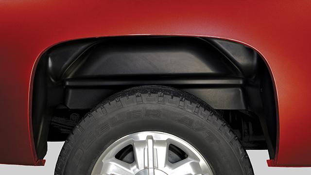 Husky Liners 2017 Ford F-250 Super Duty / 2017 Ford F-350 Super Duty Black Rear Wheel Well Guards