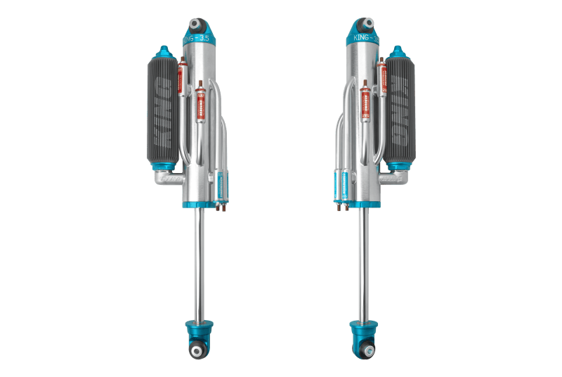 King Shocks 2021+ RAM 1500 TRX Rear 3.5 Dia Full Adjustable 4 Tube Bypass w/ Finned Res Shock (Pair)