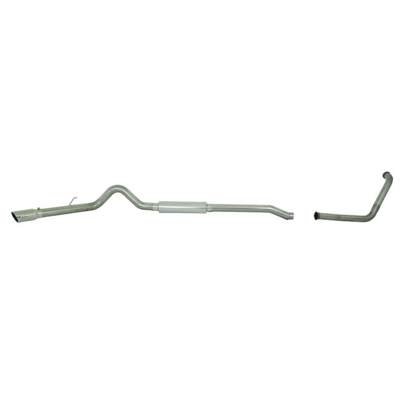 MBRP 2003-2007 Ford F-250/350 6.0L EC/CC Turbo Back Single Side (Stock Cat)