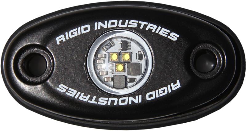 Rigid Industries A-Series Light - Black - Low Strength - Red