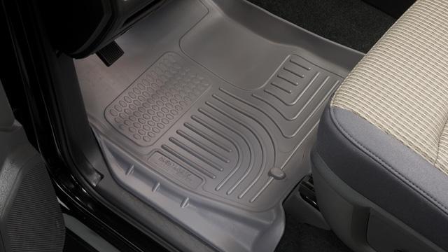 Husky Liners 14 Chevrolet Silverado 1500/GMC Sierra 1500 WeatherBeater Black Front Floor Liners