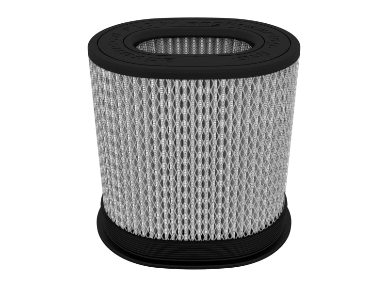 aFe Magnum FLOW Air Filter Pro DRY S (6.5x4.75)in F x (9x7)in B x (9x7) T (Inverted) x 9in H