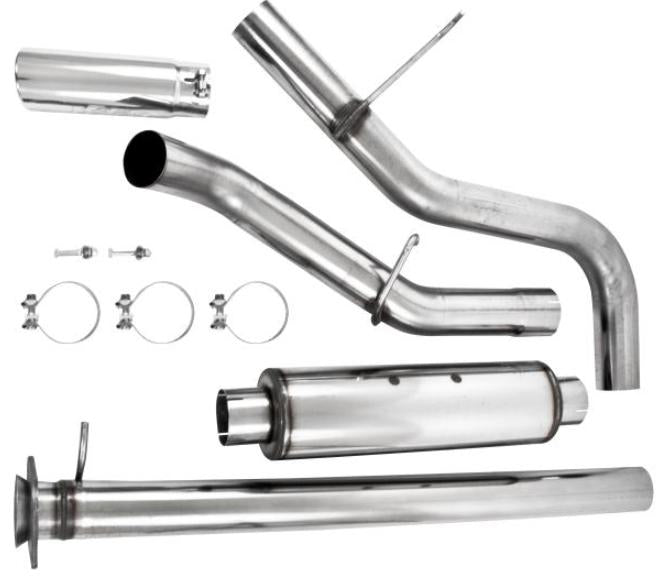 MBRP 11-19 Chevy/GMC 2500HD PU 6.0L V8 Single Side Exit T409 Cat Back Perf Exhaust