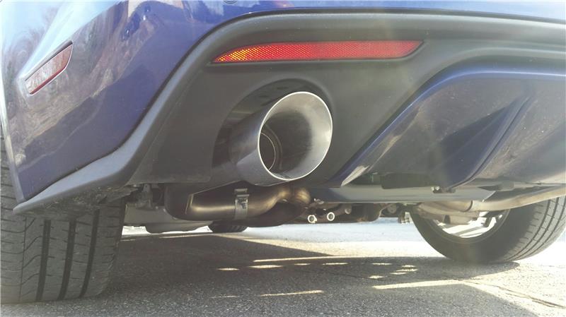 MBRP 2015-2017 Ford Mustang GT 5.0 2-1/2in Axle Back Kit 304 - 4in OD Tips Included