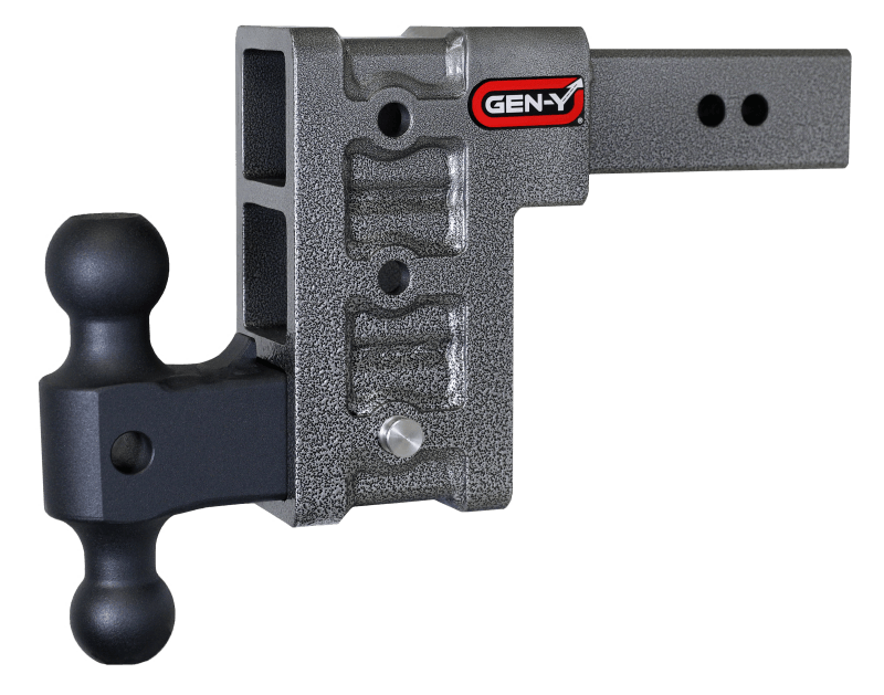 Gen-Y Mega Duty 2.5in Shank 6in Drop 3K TW 21K Hitch w/GH-061 Dual-Ball