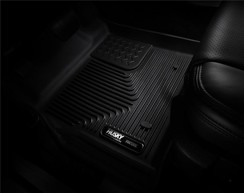 Husky Liners 05-11 Toyota Tacoma Pickup(Crew / Ext / Std Cab) X-Act Contour Black Front Floor Liners