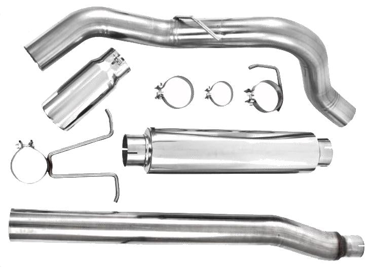 MBRP 11-13 Ford F-250/350/450 6.2L V8 Gas 4in Cat Back Single Side Alum Exhaust System
