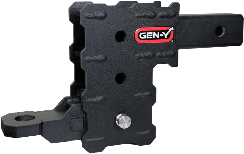 Gen-Y Phantom 2in Hollow Shank 4.5in Drop 500lb TW 12K Hitch w/GH-102541/GH-102359 (No Flat Towing)