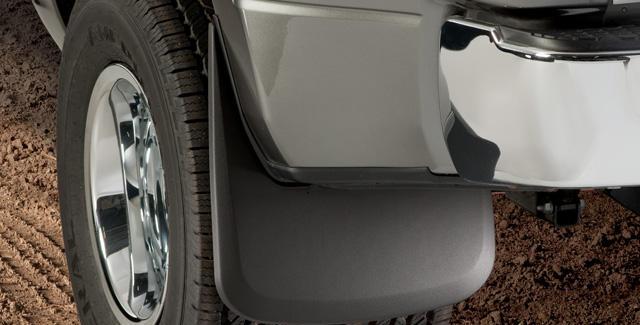 Husky Liners 05-12 Toyota Tacoma Regular/Double/CrewMax Cab Custom-Molded Rear Mud Guards