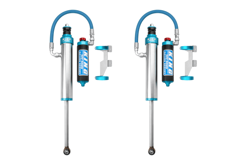 King Shocks 2007+ Toyota Tundra Rear 2.5 Dia Remote Reservoir Shock w/Adjuster (Pair)
