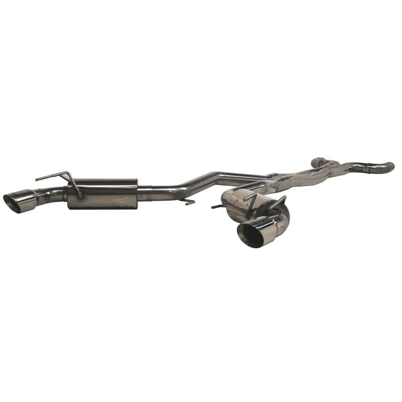MBRP 2010 Chev Camaro V8 6.2L 6 Speed Dual Cat Back Round Tips (11 Conv. MUST purchase mbrpAD1710)