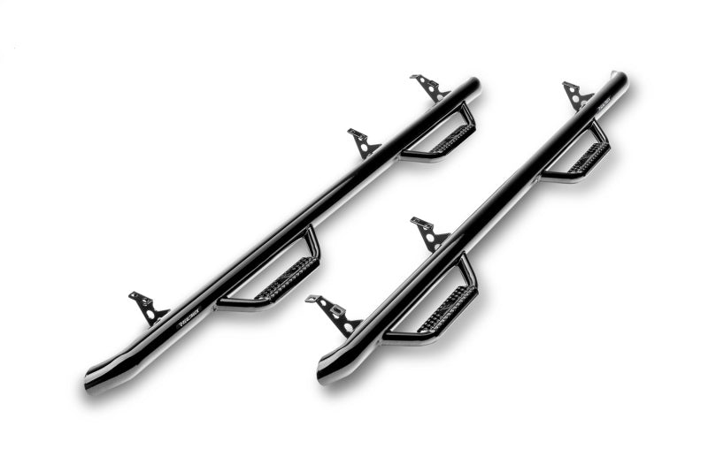 N-Fab Nerf Step 02-08 Dodge Ram 1500/2500/3500 Quad Cab 4 Door - Gloss Black - Cab Length - 3in