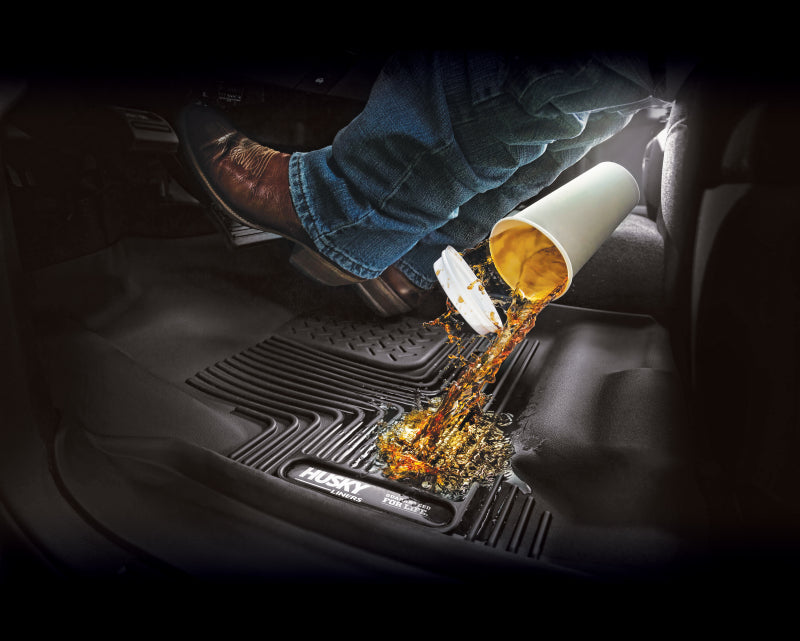 Husky Liners 21-23 Chevrolet Tahoe / GMC Yukon X-act Contour Series 3rd Seat Floor Liners - Black