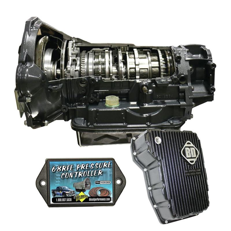 BD Diesel Transmission 2007.5-2018 Dodge 68RFE 4WD w/ Torq Force Converter Package