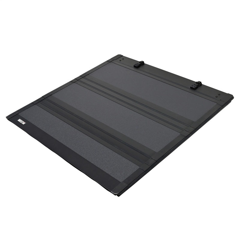 Westin 22-26 Toyota Tundra w/Cargo Mgmt 5ft. 7in. Bed Hard Tri-Fold Tonneau Cover - Black
