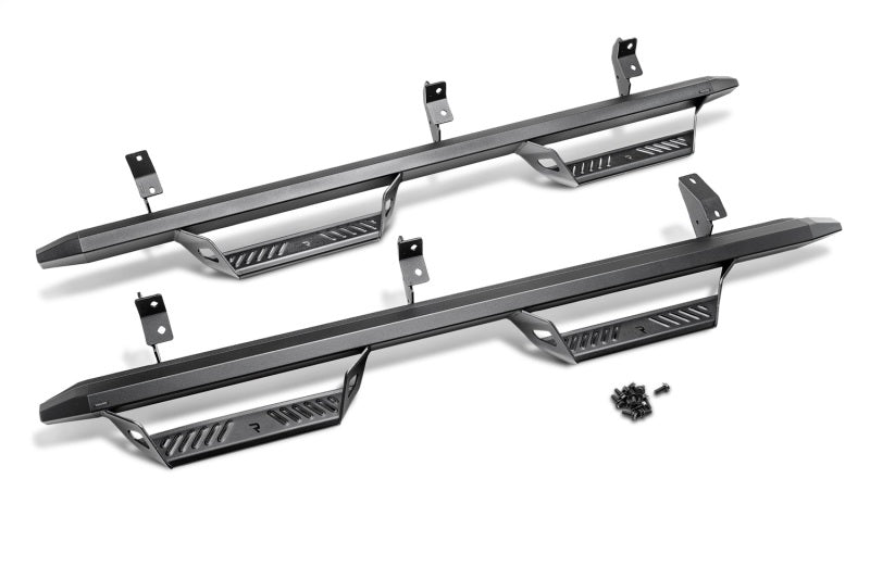 N-Fab Predator Pro Step System 14-18 Toyota 4 Runner SUV 4 Door Gas - Tex Black