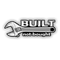 Built Not Bought Wrench 7" Decal
