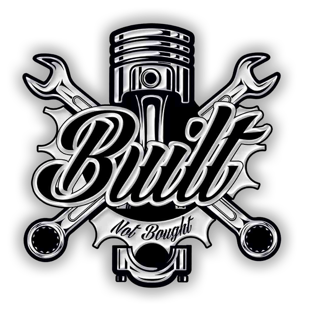 Buy Long-Lasting Built Not Bought Decal - Built USA – REDLINE Society