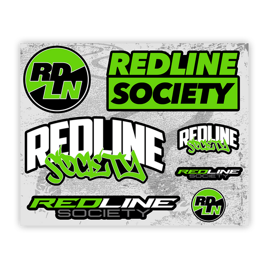Redline Decal Pack - GREEN
