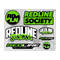 Redline Decal Pack - GREEN