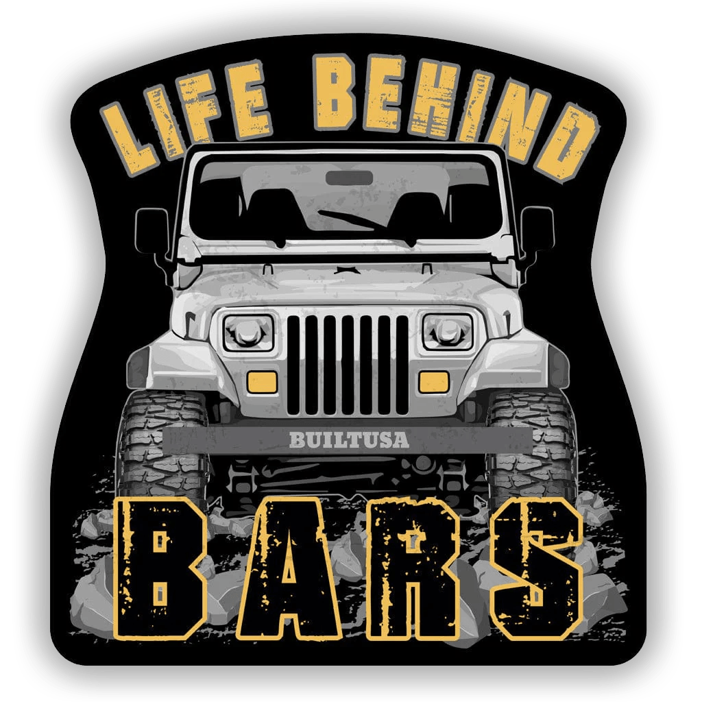 Jeep® Behind Bars 1990's Decal