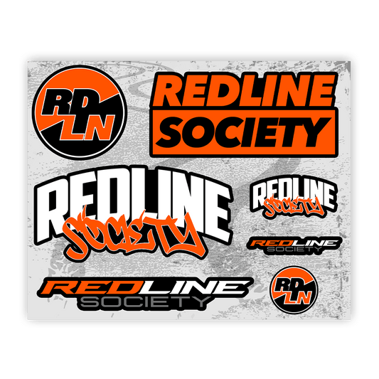 Redline Decal Pack - Orange