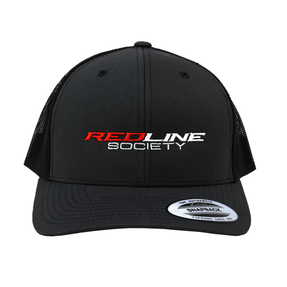 RS Logo Trucker Hat - BLACK