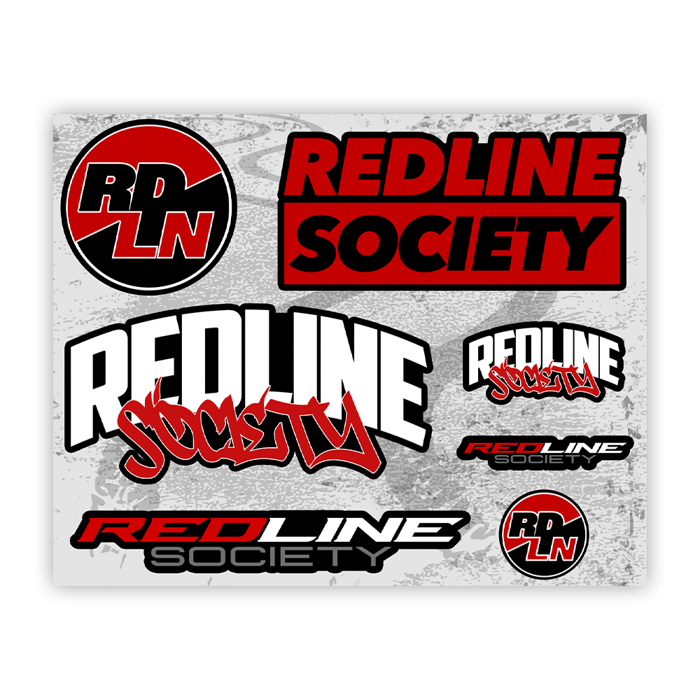 Redline Decal Pack - RED
