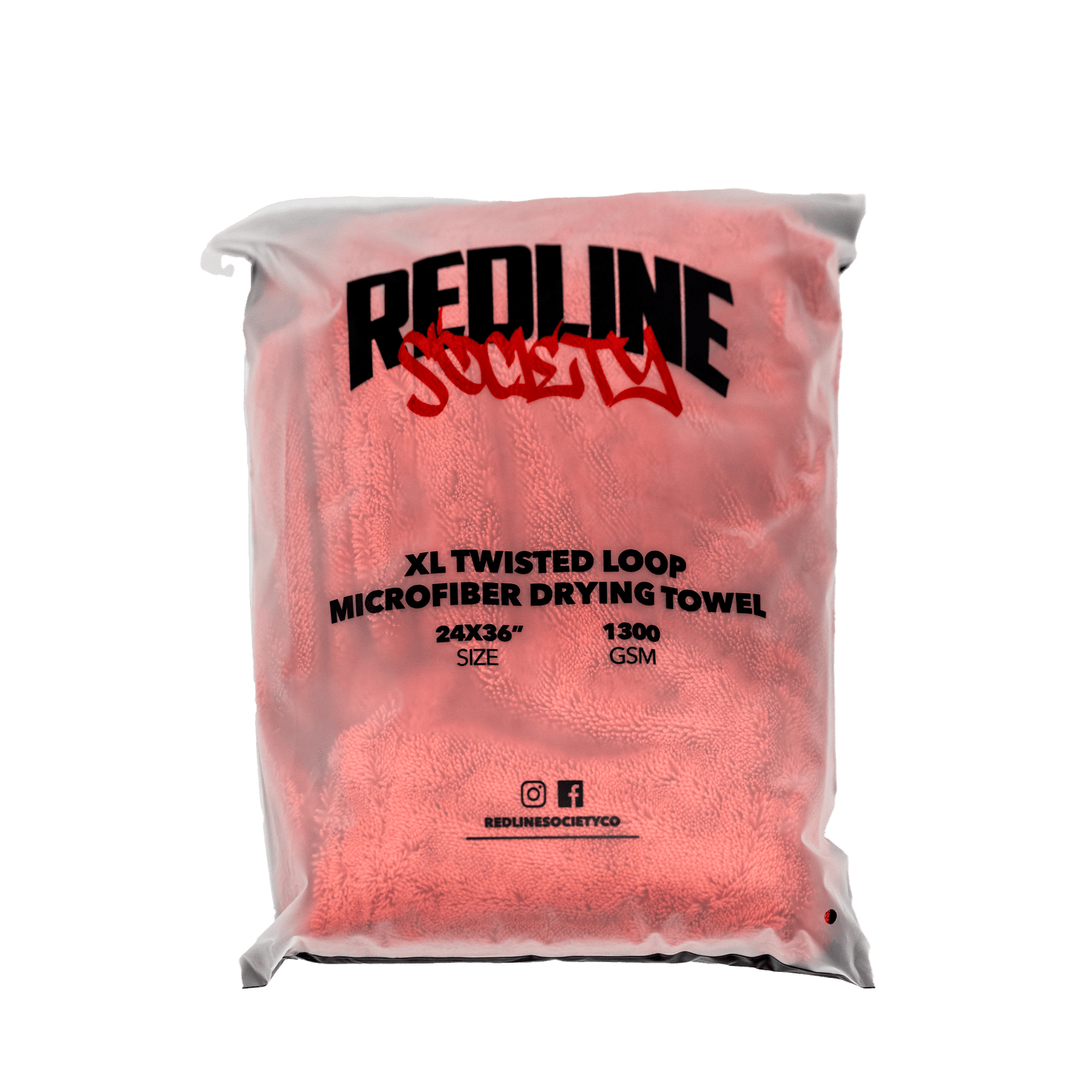 Redline XL Twisted-Loop Drying Towel