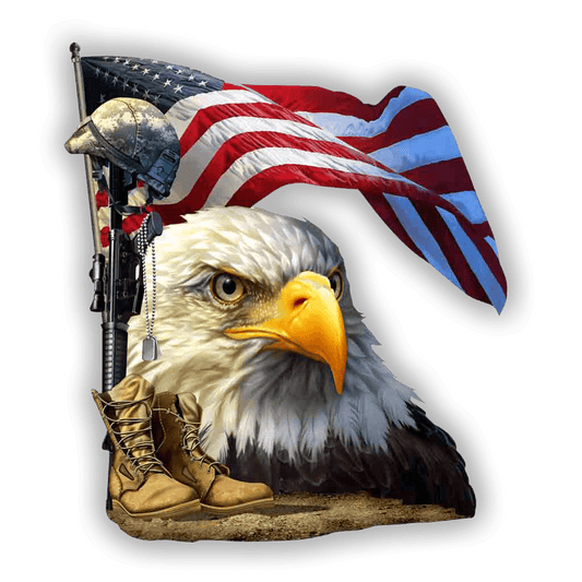 Salute our Flag Decal
