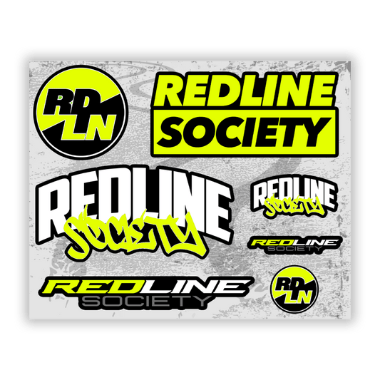Redline Decal Pack - Yellow