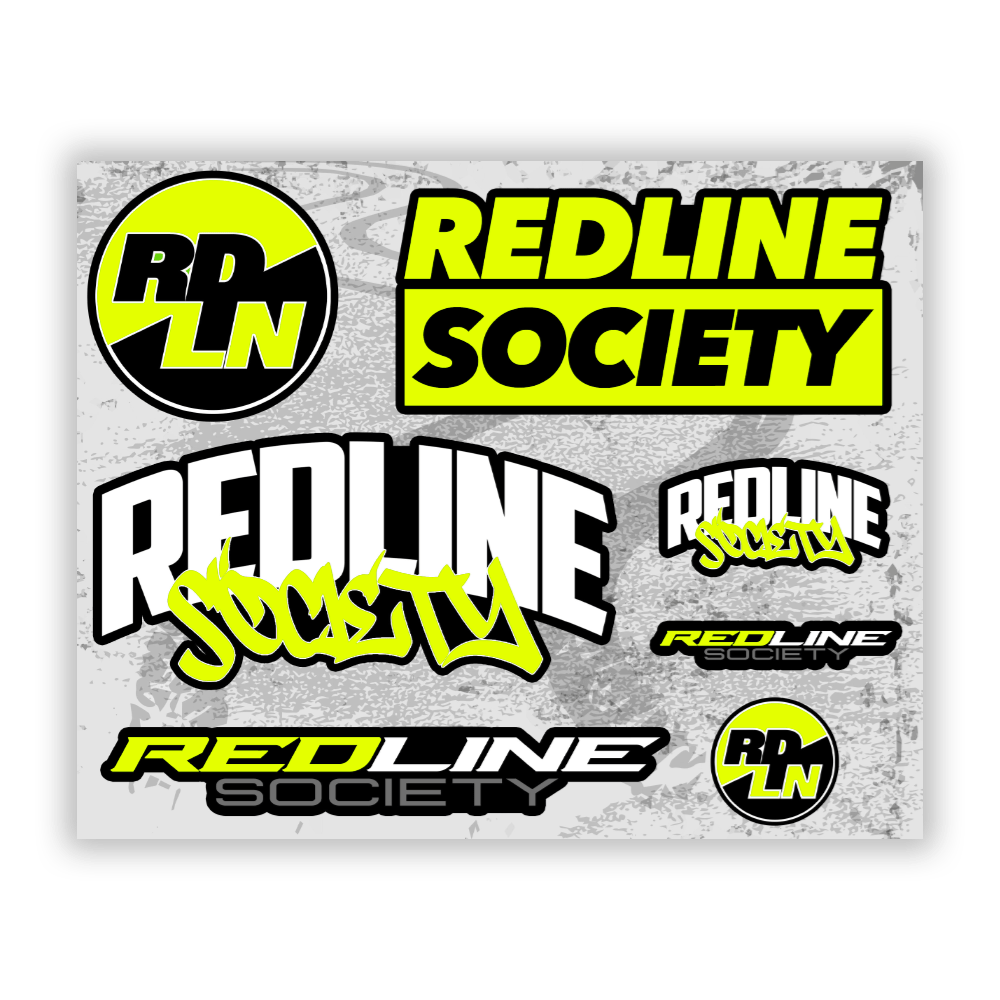 Redline Decal Pack - Yellow