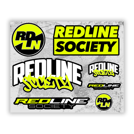 Redline Decal Pack - Yellow