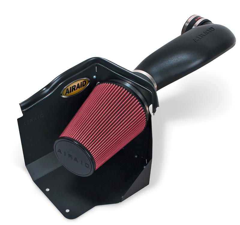 Airaid 06-10 Charger / 05-08 Magnum 5.7/6.1L Hemi CAD Intake System w/ Tube (Dry / Red Media)
