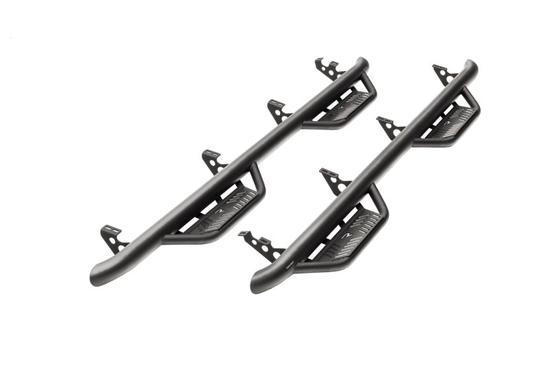 N-Fab Podium LG 19-20 Dodge RAM 1500 Crew Cab - Cab Length - Tex. Black - 3in
