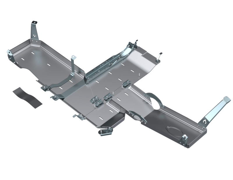 Artec Industries 21-25 Jeep Wrangler JL Sahara Jl Full Bellypan w/ Oil Door - 2 Door 3.6L Alum